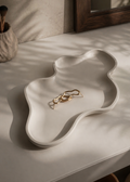 Sienna Sculptural Decorative Tray | Neutral Home Decor