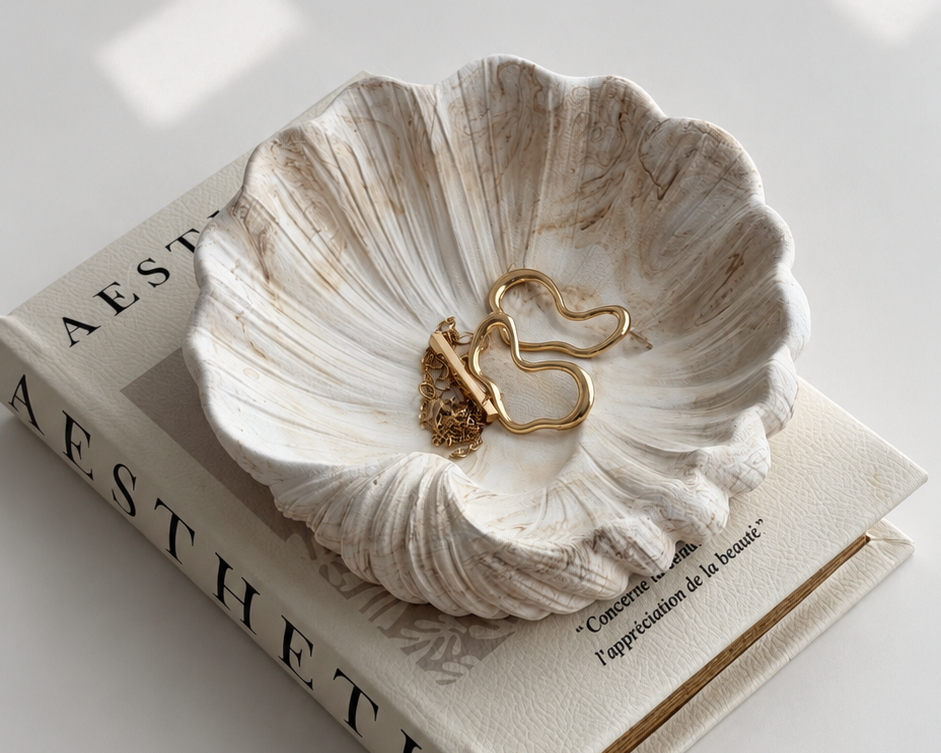 Sea Shell Bowl | Neutral Home Decor