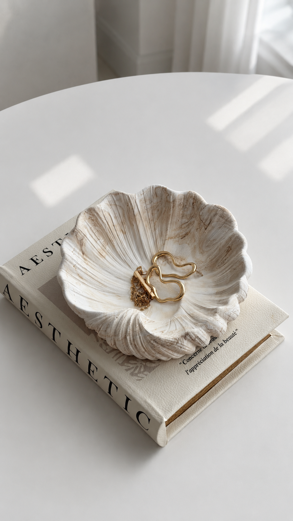 Sea Shell Bowl | Neutral Home Decor
