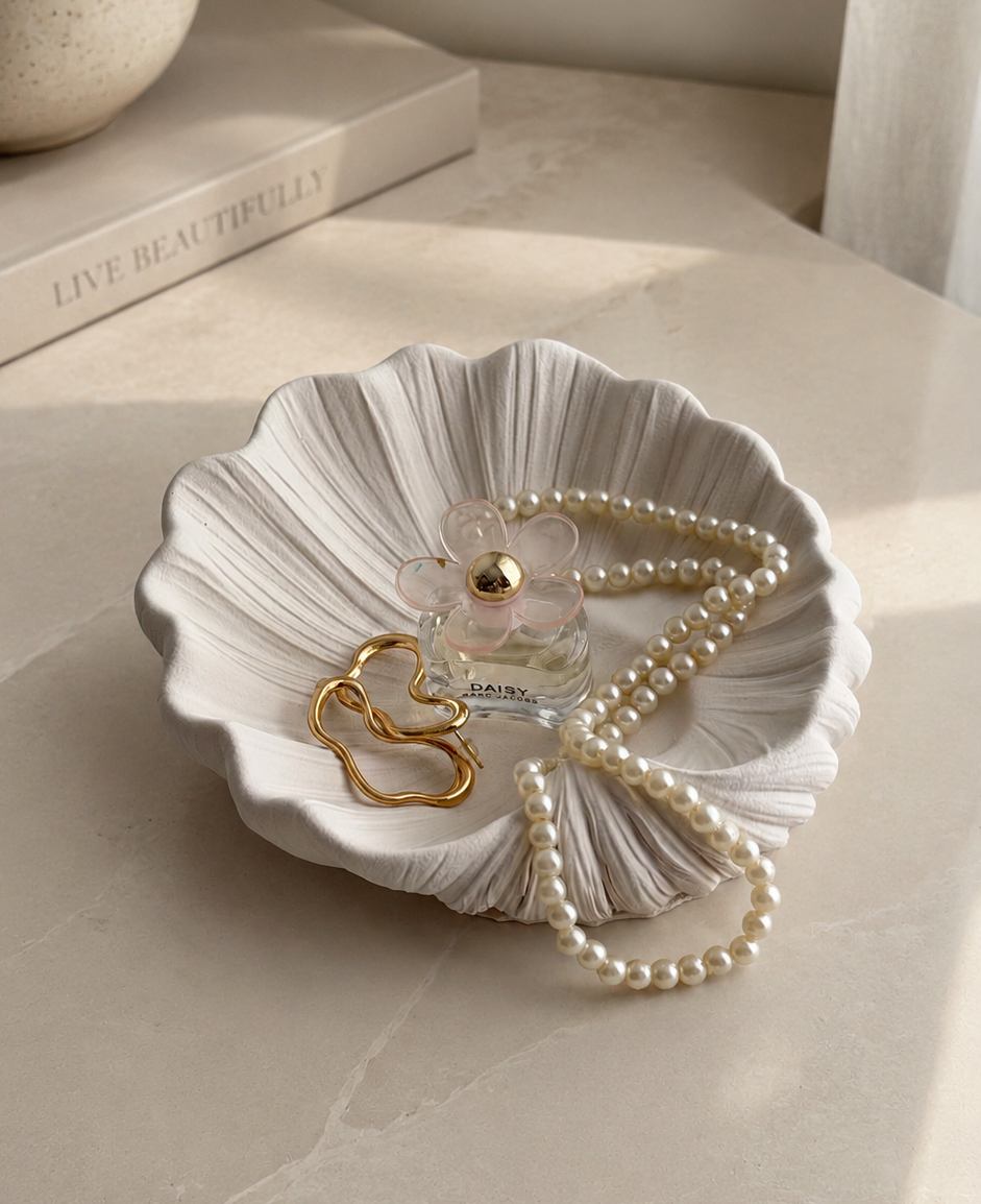 Sea Shell Bowl | Neutral Home Decor