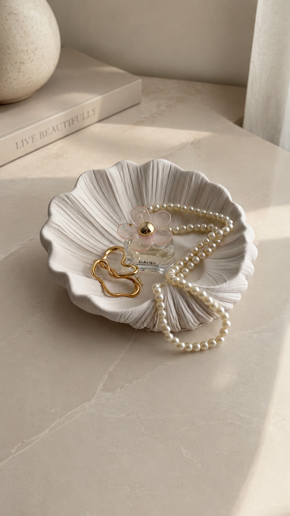 Sea Shell Bowl | Neutral Home Decor