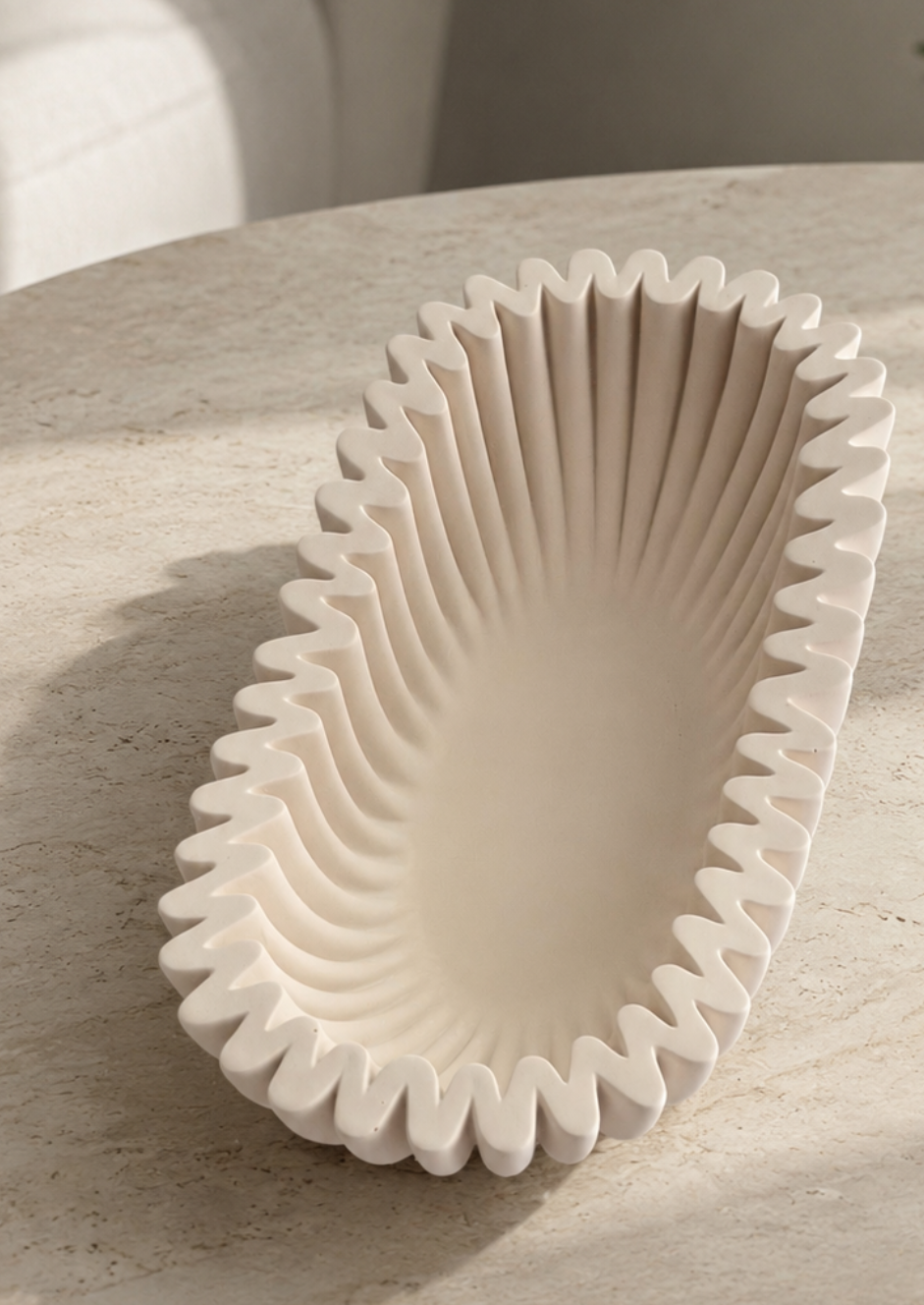 Selene Ruffle Bowl