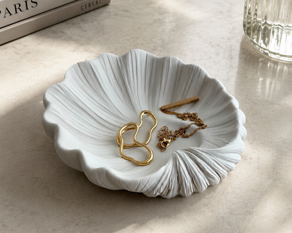 Sea Shell Bowl | Neutral Home Decor