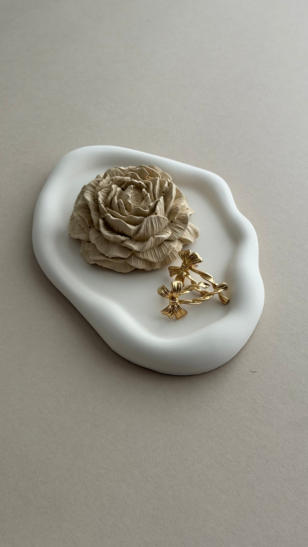 Sienna Organic Decorative Tray | Jewellery Dish & Neutral Home Decor